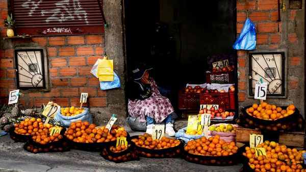 Comerciante en Bolivia - Sputnik Mundo