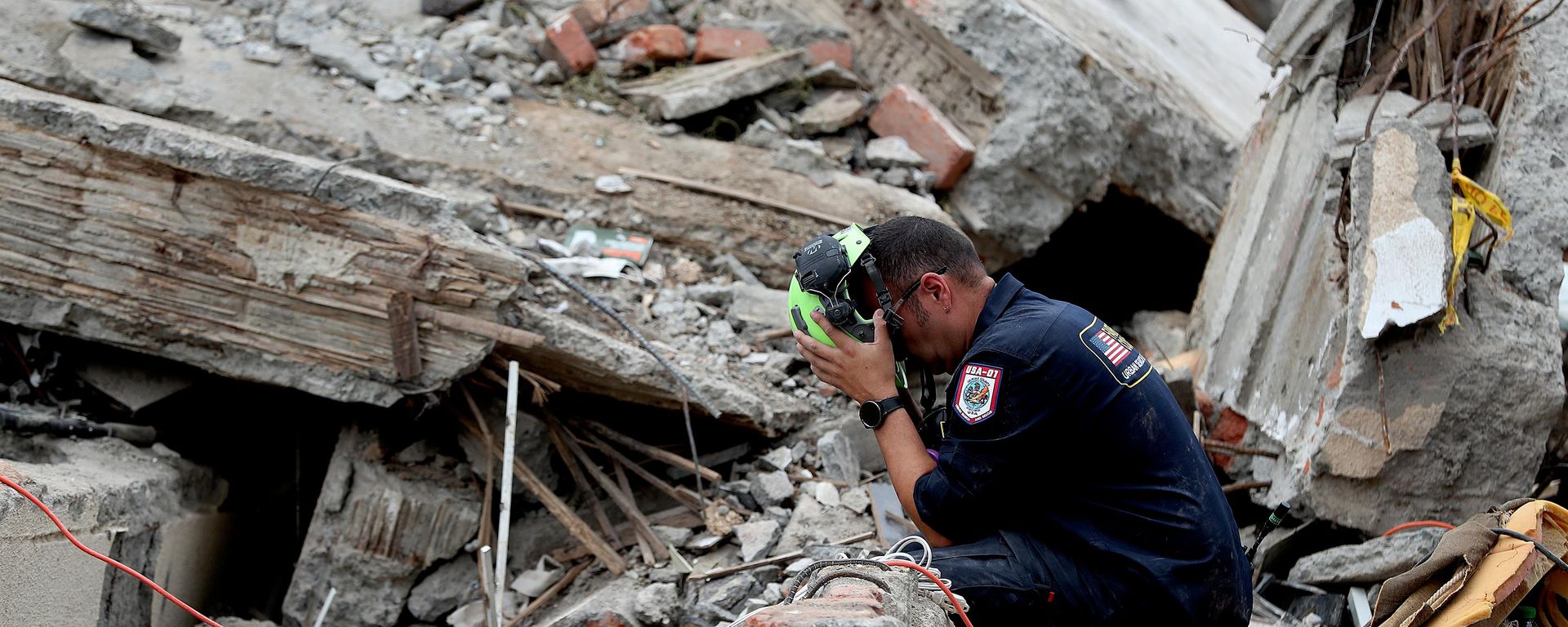Labores de rescate en Cali, Colombia, tras el terremoto. - Sputnik Mundo, 1920, 23.08.2026