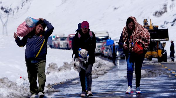 Tormenta de nieve en Bolivia - Sputnik Mundo