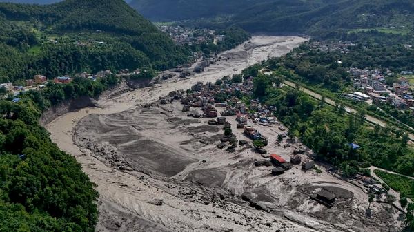Inundaciones en Nepal. - Sputnik Mundo