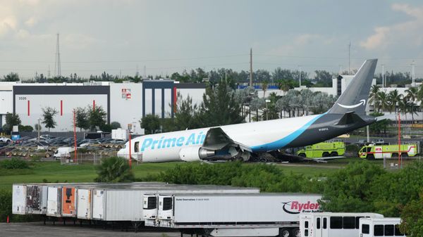 Avión de carga accidentado en EEUU - Sputnik Mundo