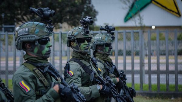 Elementos de seguridad de Colombia - Sputnik Mundo