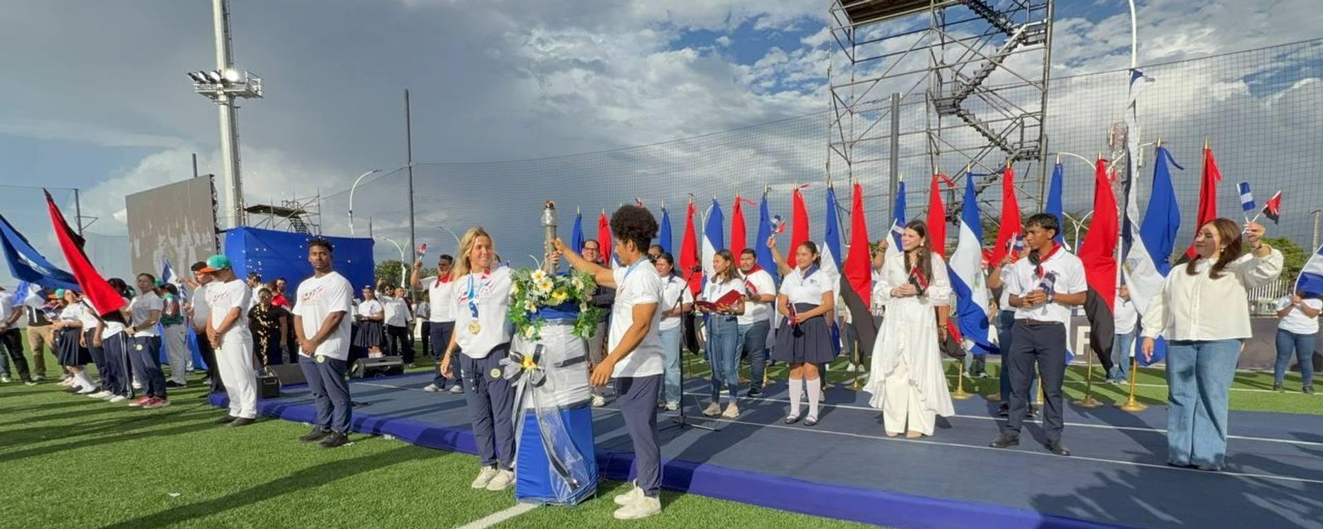 Recepción de la Antorcha de la Unidad Centroamericana - Sputnik Mundo, 1920, 13.09.2026