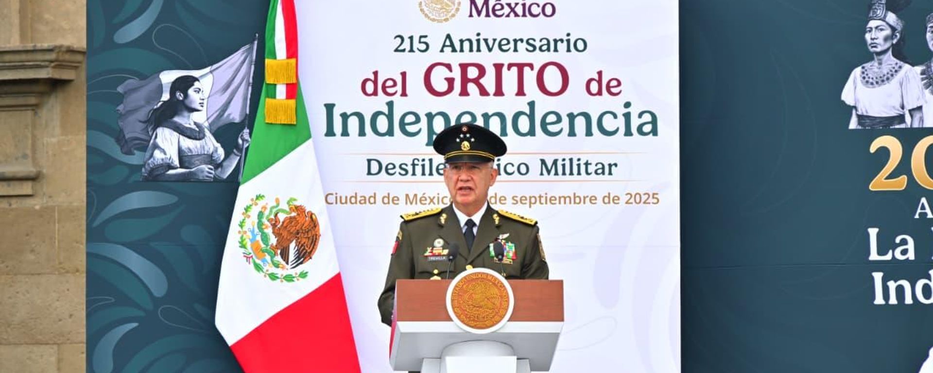 Ricardo Trevilla, secretario de Defensa Nacional de México - Sputnik Mundo, 1920, 13.09.2026