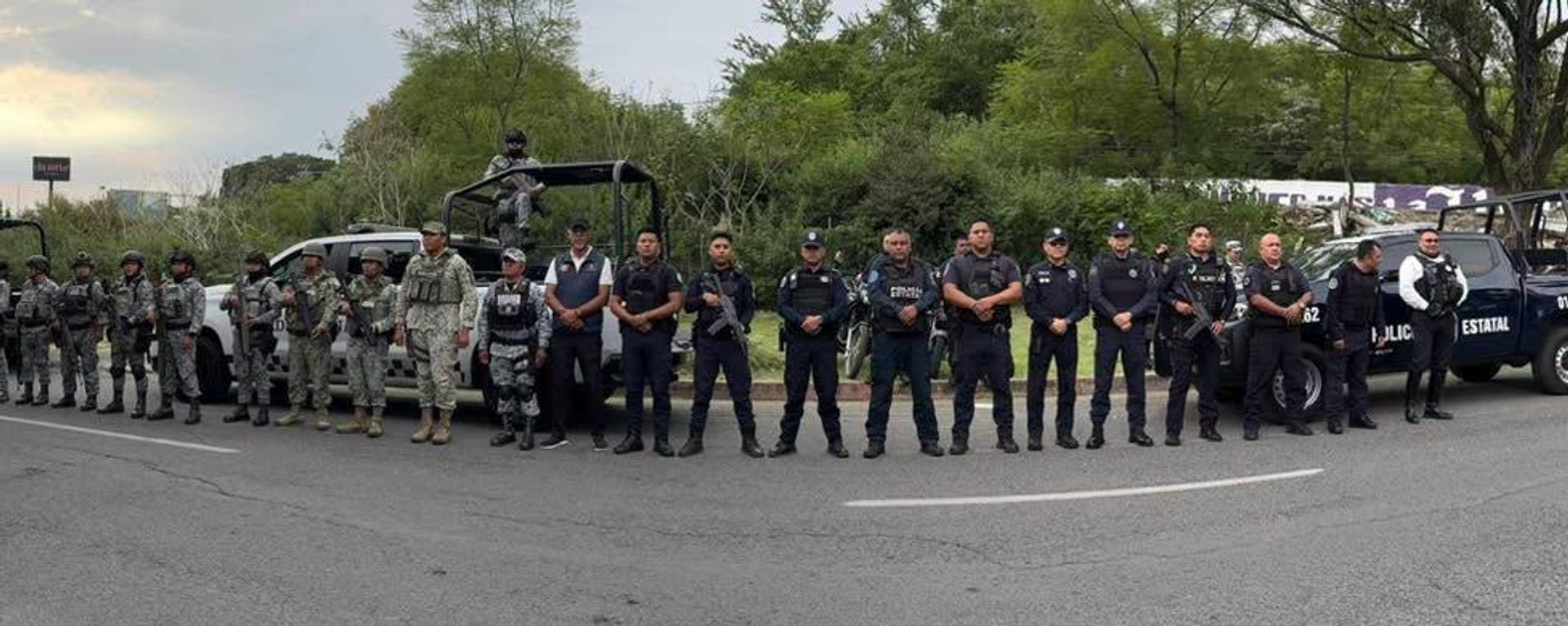 Fuerzas armadas en Morelos, México (centro). Fuerzas armadas en Morelos, México (centro). - Sputnik Mundo, 1920, 20.09.2026