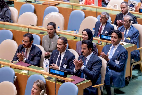 El emir de Catar, el jeque Tamim bin Hamad Thani,  destacó la necesidad de crear un sistema de seguridad colectiva en la región del golfo Pérsico. - Sputnik Mundo