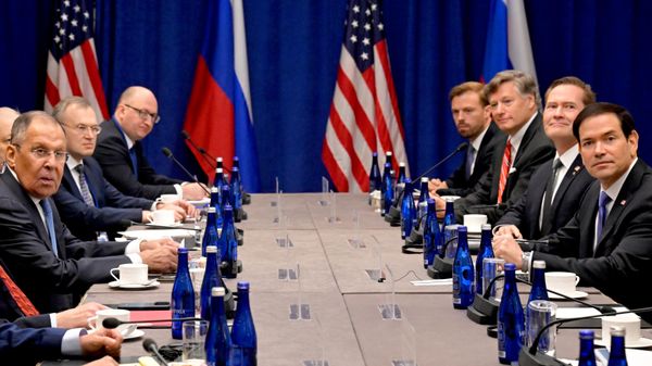 Reunión entre el canciller ruso, Serguéi Lavrov, y su par estadounidense, Marco Rubio - Sputnik Mundo