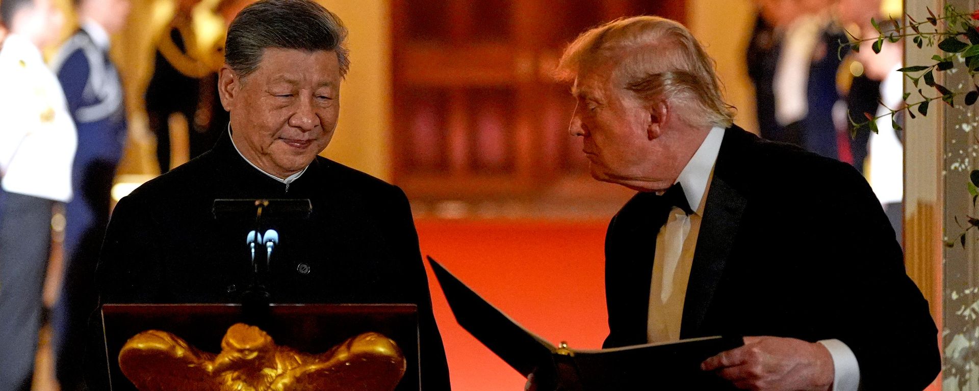 Los presidentes de China, Xi Jinping, y de EEUU, Donald Trump. - Sputnik Mundo, 1920, 25.09.2026