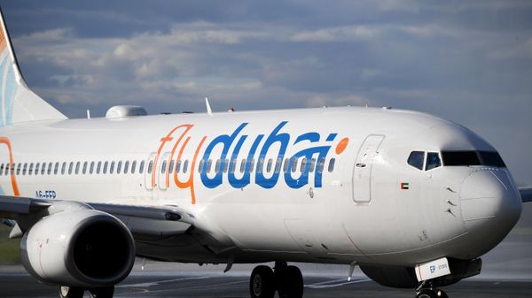 El avión de Flydubai - Sputnik Mundo