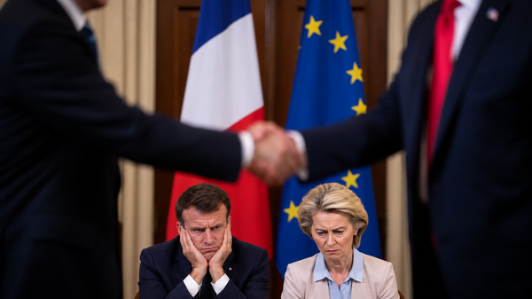 Europa se siente descontenta ante el acercamiento Rusia-EEUU (referencial) - Sputnik Mundo