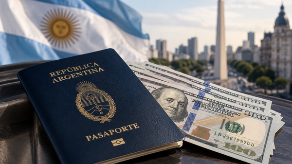 Argentina lanza programa que ofrece ciudadanía a cambio de inversiones (imagen generada por IA) - Sputnik Mundo