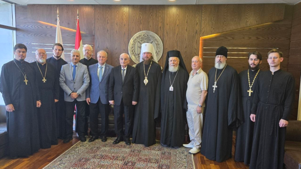 Delegación de la Iglesia ortodoxa rusa en el Líbano - Sputnik Mundo