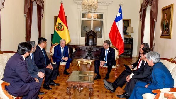 José Antonio Kast y Rodrigo Paz, presidentes de Chile y Bolivia, respectivamente - Sputnik Mundo