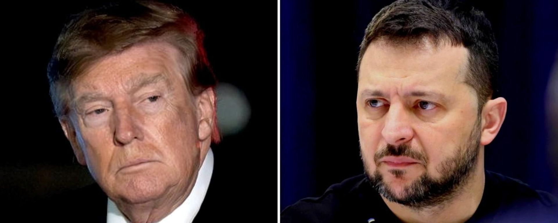 El presidente de EEUU, Donald Trump, y Volodímir Zelenski - Sputnik Mundo, 1920, 20.10.2026