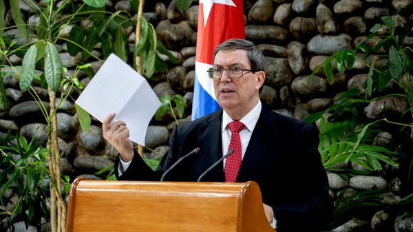 Bruno Rodríguez, ministro de Relaciones Exteriores de Cuba  - Sputnik Mundo