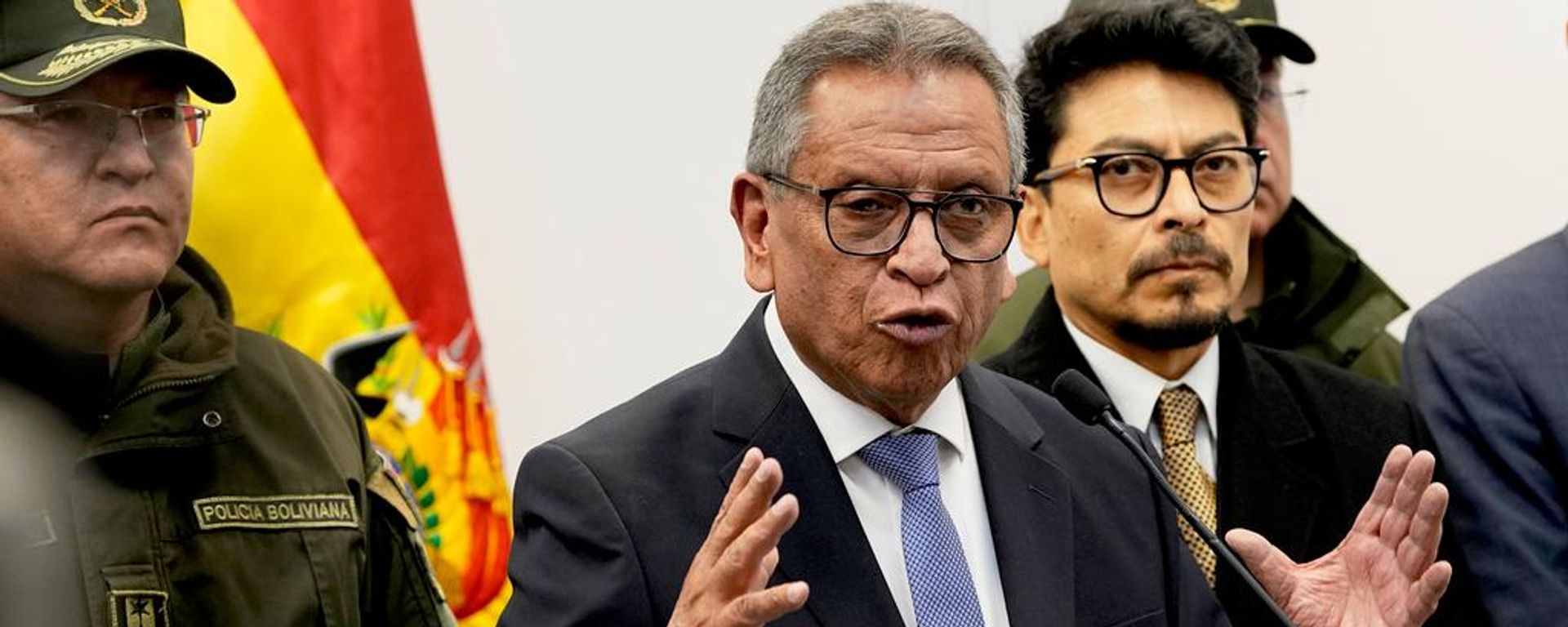El ministro de Gobierno de Bolivia, Marco Antonio Oviedo. - Sputnik Mundo, 1920, 22.10.2026