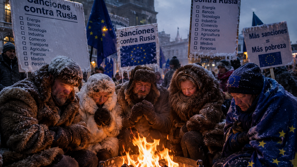 Los europeos sufren las consecuencias de las sanciones contra Rusia Los europeos sufren las consecuencias de las sanciones contra Rusia - Sputnik Mundo