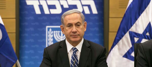 Israel's Prime Minister Benjamin Netanyahu attends a Likud party meeting at parliament in Jerusalem December 8, 2014. - Sputnik Mundo