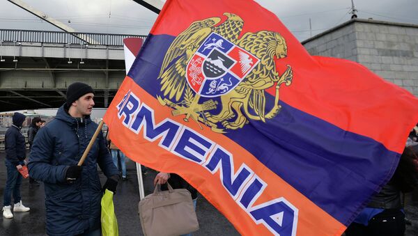 La bandera de Armenia - Sputnik Mundo