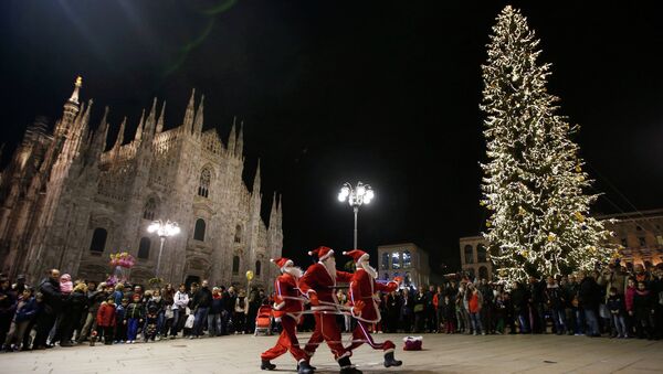 En los umbrales de la navidad - Sputnik Mundo