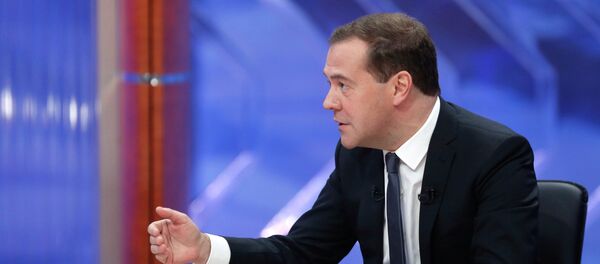 Dmitri Medvédev, primer ministro de Rusia Dmitri Medvédev, primer ministro de Rusia - Sputnik Mundo