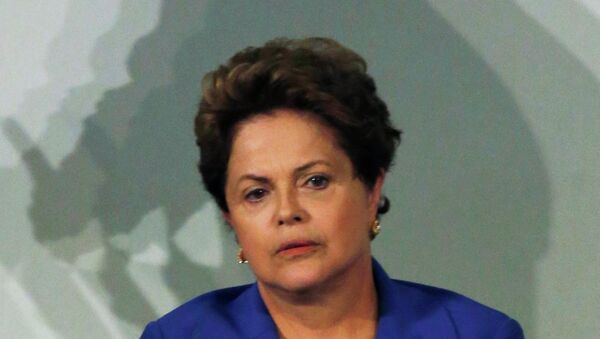 Dilma Rousseff, presidenta de Brasil - Sputnik Mundo