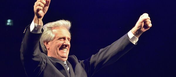 Tabaré Vázquez, presidente de Uruguay - Sputnik Mundo