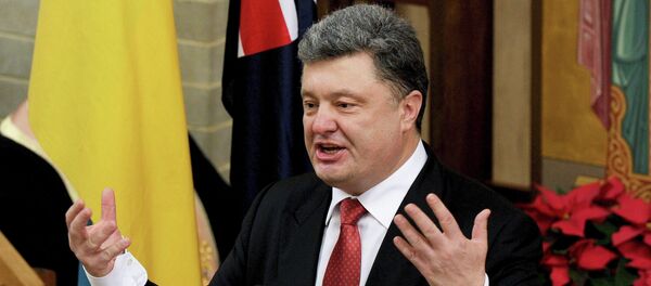 Petró Poroshenko, presidente de Ucrania - Sputnik Mundo