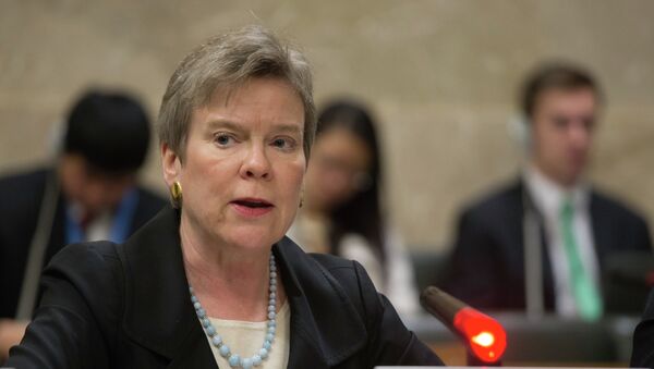 Rose Gottemoeller, secretaria adjunta de Estado de EEUU - Sputnik Mundo