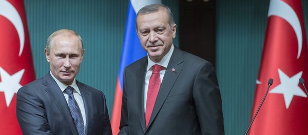 Рабочий визит В.Путина вТурцию - Sputnik Mundo