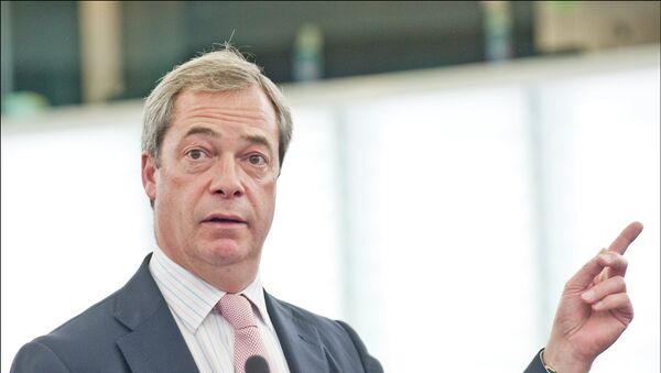 Nigel Farage - Sputnik Mundo