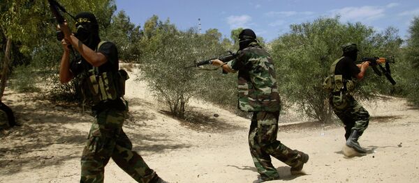 Militares de la Yihad Islámica de Palestina - Sputnik Mundo