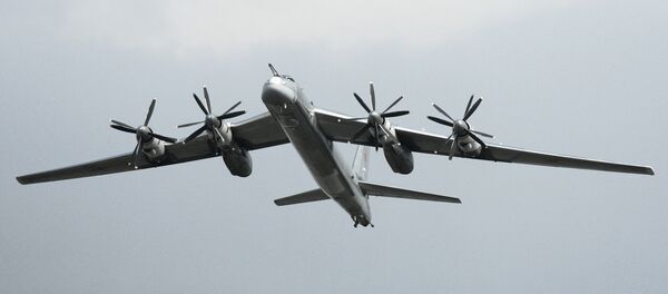 Bombardero estratégico Tu-95MS - Sputnik Mundo