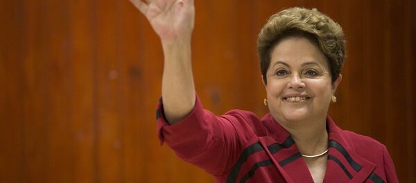 Dilma Rousseff, presidenta de Brasil - Sputnik Mundo