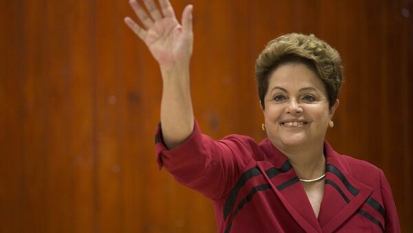 Dilma Rousseff, presidenta de Brasil - Sputnik Mundo