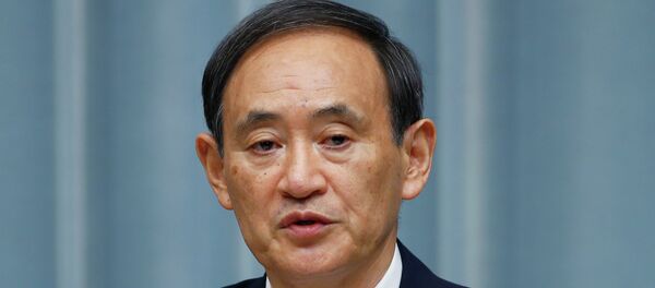 Yoshihide Suga, portavoz del Gobierno de Japón Yoshihide Suga, portavoz del Gobierno de Japón - Sputnik Mundo
