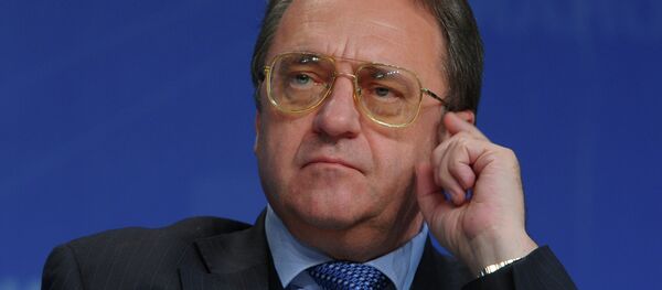 Mijaíl Bogdánov, viceministro ruso de Exteriores (archivo) - Sputnik Mundo