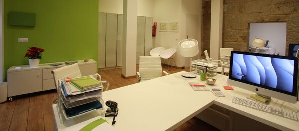 Una oficina en España - Sputnik Mundo