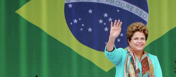 Dilma Rousseff, presidente de Brasil - Sputnik Mundo