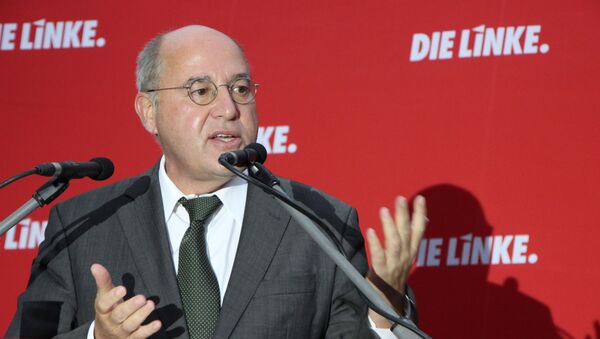 Gregor Gysi, presidente del grupo parlamentario de Alemania La Izquierda - Sputnik Mundo