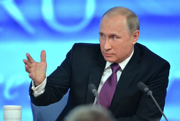 Rueda de prensa anual de Vladímir Putin - Sputnik Mundo