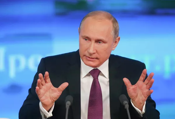 Décima gran rueda de prensa del presidente ruso Vladímir Putin Décima gran rueda de prensa del presidente ruso Vladímir Putin - Sputnik Mundo