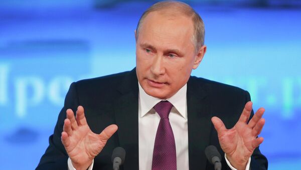 Vladímir Putin, presidente de Rusia - Sputnik Mundo