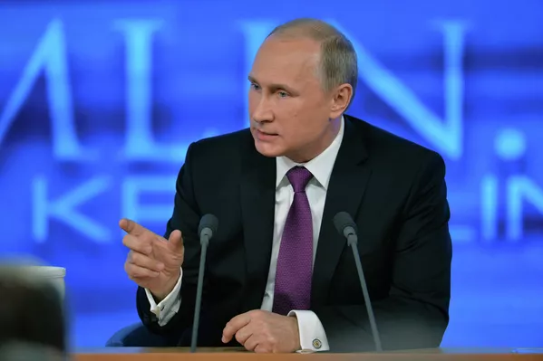 Décima gran rueda de prensa del presidente ruso Vladímir Putin Décima gran rueda de prensa del presidente ruso Vladímir Putin - Sputnik Mundo