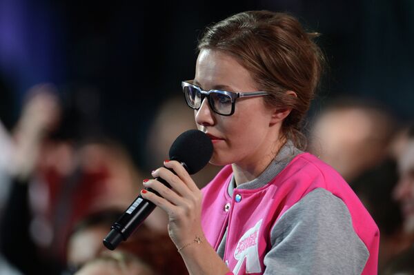 Ksenia Sobchak - Sputnik Mundo