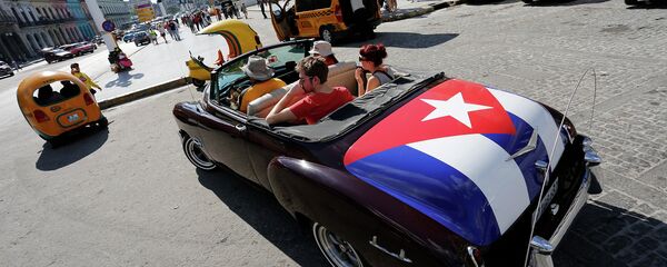 Turistas en Cuba - Sputnik Mundo