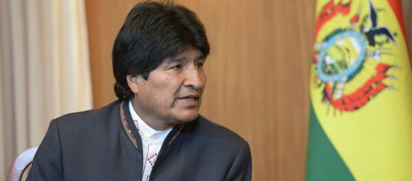 Evo Morales, presidente de Bolivia Evo Morales, presidente de Bolivia - Sputnik Mundo