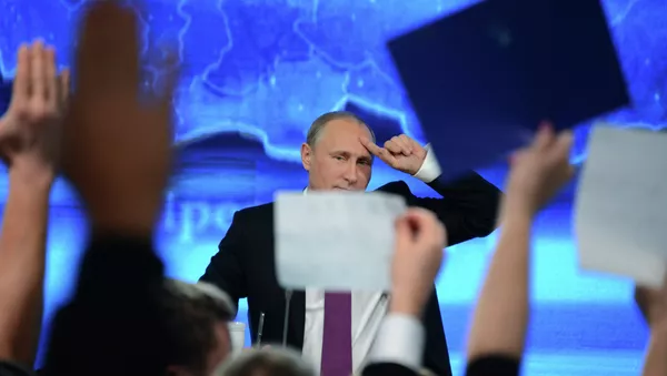 Rueda de prensa anual de Vladímir Putin - Sputnik Mundo