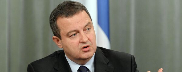 Ivica Dacic, ministro de Exteriores de Serbia - Sputnik Mundo
