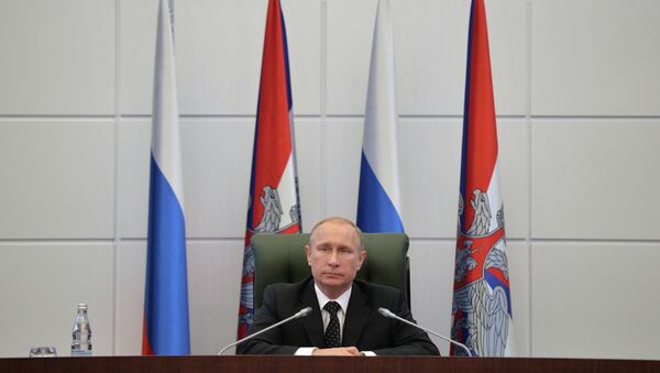 Vladímir Putin, presidente de Rusia - Sputnik Mundo